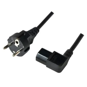 LogiLink napájací kábel Schuko - C13 2m čierna / Napájací kábel / C13 zahnutý / VDE / 250 V / 10 A (CP117)