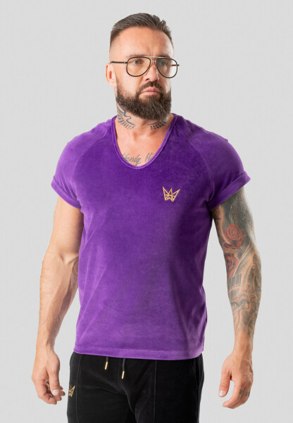 Tričko TRES AMIGOS WEAR W009-KKR Purple