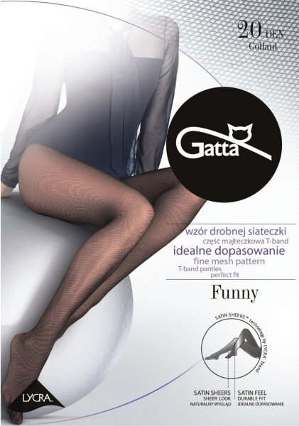 Dámské punčochové kalhoty model 5769642 20 den nero/černá 4L - Gatta
