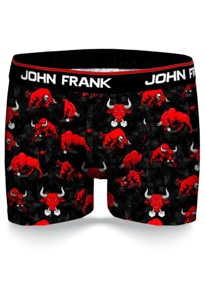 Pánske boxerky John Frank JFBD332 XL černá