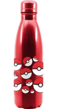 STOR Fľaša na pitie Pokémon Pokeball 780 ml / Nerezová / Skrutkovací uzáver (ST7482EPM)