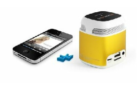 Technaxx Mini MusicMan Makro NFC-X6 zlatý / Prenosný reproduktor / 600 mAh / Bluetooth + NFC / FM / až 11h / 10m (4252)