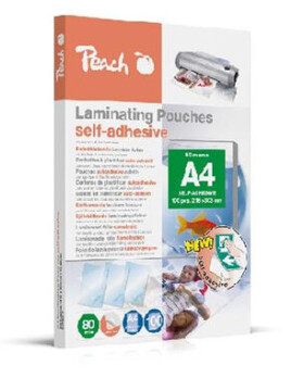 Peach laminovacia fólia A4 (303x216mm) 125mic Self Adhesive 100ks (S-PP525-17)