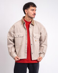 Carhartt WIP Prescott Shirt Jacket String/Leather garment dyed M