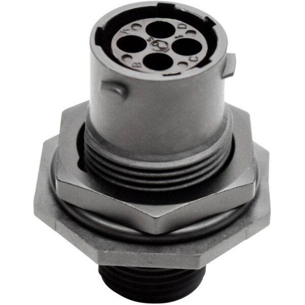 Amphenol RTS 7 10N 4S03 guľatý faston, 1 ks; RTS 7 10N 4S03