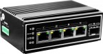 LevelOne LevelOne Switch 4x GE IGP-0502 Industrie xGSFP 120W 4xPoE+