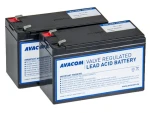 Avacom RBC176 / Kit pre renováciu batérie UPS / 2 ks / 7,2 Ah / VRLA (AVA-RBC176-KIT)