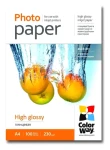 Colorway Fotopapier / Vysoko lesklý / A4 / 230 g/m2 / 100 listov (PG230100A4)
