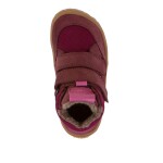 Dievčenské zimné barefoot topánky TEX WOOL Bordeaux Froddo G3110266-7W - 39