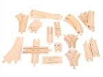 Bigjigs Rail Drevené koľaje set 25 dielov