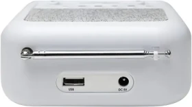 Albrecht DR 451 biela / Rádiobudík / FM / DAB+ / stmievateľný displej (100002203799)