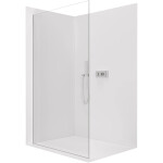 CERANO - Sprchová zástena Walk-in Crystal Ľ/P - 8 mm - bezvzperový systém - chróm, transparentné sklo - 120x200 CER-8050BD6802