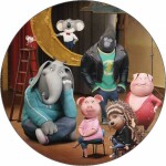 Jedlý papier Zaspievaj Buster Moon a súťažiaci 19,5 cm - Pictu Hap - Pictu Hap