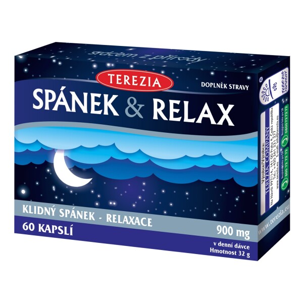 TEREZIA Spánok a relax 60 kapsúl