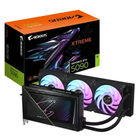 GIGABYTE AORUS GeForce RTX 5090 Xtreme WATERFORCE 32GB / 2655MHz / 32GB GGDR7 / 512-bit / 1x HDMI + 3x DP / 1000W (16) (GV-N5090AORUSX W-32GD)