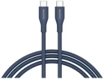 Canyon CC60SC10 modrá / Kábel USB-C / PD 60 W / 480 Mbps / 1 m (CNS-CC60SC10DB)