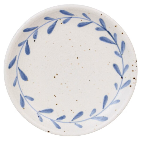 Strömshaga Kameninový tanier Viola Leaf Blue 26 cm