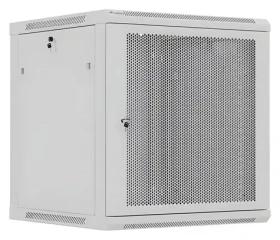 Lanberg WF01-6612-23S sivá / Nástenný rozvádzač / 19" / 12U / 600×600 mm / nosnosť 60 kg (WF01-6612-23S)