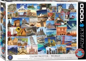 EUROGRAPHICS Puzzle Svetobežník - celý svet