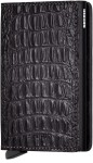 Kožená mini peňaženka Secrid Slimwallet Nile Black