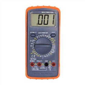 Solight V30 multimeter / max. AC 600V 10A / max. DC 600V 10A / test diódy / bzučiak / hFE / kapacita / odpor (8592718027179)