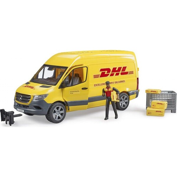 Bruder 02671 MB Sprinter DHL s vodičom