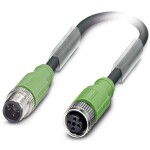 Sensor/Actuator cable SAC-4P-M12MS/ 3,0-PUR/M12FS SH 1500871 Phoenix Contact; 1500871