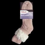 Extrémne teplé ponožky EXTRA WARM SOCKS - BELLINDA - svetloružové 38 - 39