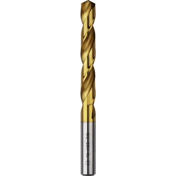Bosch Accessories 2609255103 HSS kovový špirálový vrták, 7 mm, délka 109 mm, TiN, DIN 338, valcová stopka, 1 ks; 2609255103