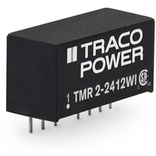 TracoPower TMR 2-2412WI DC / DC menič napätia, DPS 24 V/DC 12 V/DC 165 mA 2 W Počet výstupov: 1 x; TMR 2-2412WI