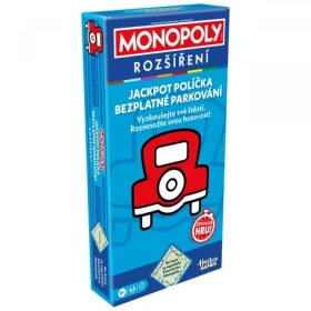 Hasbro Monopoly - rozšírenie Jackpot, bezplatné parkovanie CZ