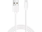 Sandberg MicroUSB Sync/Charge kábel USB-A na microUSB 1m biela