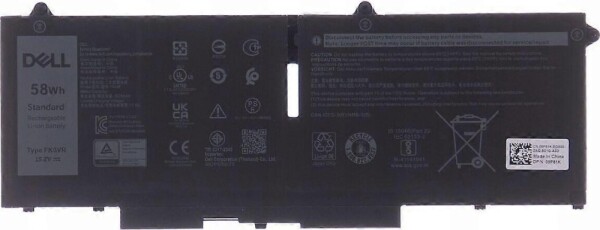 Dell 58Wh Lithium-ion battery for