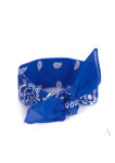 Šatka bandana Art 13014 – Classic Rebel UNI tm.modrá s bílou