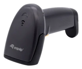 Equip 1D snímač čiarových kódov čierna / Čítačka čiarových kódov / USB / stojanček / IP54 (351020)