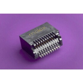 Molex SFP zásuvka Počet pólov 20 Raster (rozteč): 0.8 mm 744410001-480 480 ks Tape on Full reel; 744410001-480