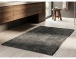 Kúpeľňová predložka 50x80 cm, antracitová, sherpa fleece%
