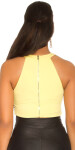 Sexy Crop top náhrdelníkom M/L
