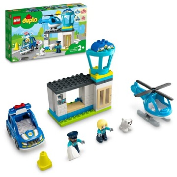 LEGO® DUPLO® 10959 Policajná stanica vrtuľník