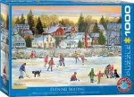 EUROGRAPHICS Puzzle Večerné korčuľovanie