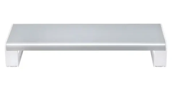 StarTech Ergonomický stojan na monitor strieborná / Stojan na monitor / nosnosť 15 kg / 220x545x90 mm (1MFSW-MONITOR-RISER)