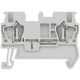 Siemens 8WH20000AE00 priechodná svorka prípojka s pružinovým protiťahom sivá 50 ks; 8WH20000AE00