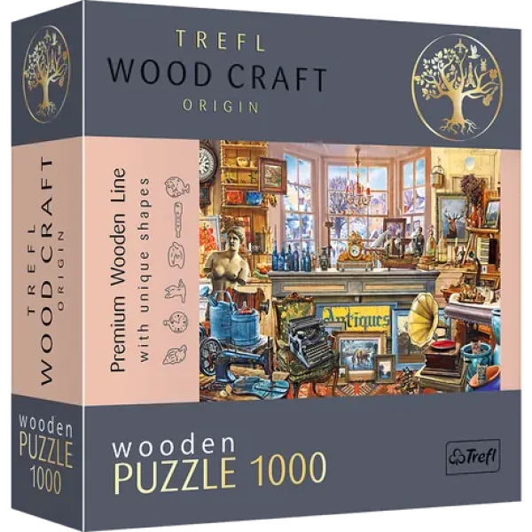 Trefl Wood Craft Origin - Puzzle - Antikvariát