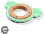 BABYONO Hryzačka dreveno-silikónová Koala
