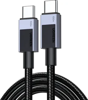 Ugreen 47286-0 sivá / Kábel / USB-C - USB-C / 3 m (47286-0)