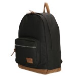Retro ruksak Enrico Benetti Santiago Notebook Backpack 22 l Black