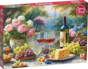 Cherry PAZZI Puzzle Vínne zátišie s hroznom