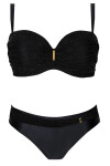 Dámske dvojdielne plavky Lucerne1 black - SELF černá 65/C
