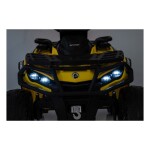 Mamido Detská elektrická štvorkolka Can-Am Outlander ATV žltá