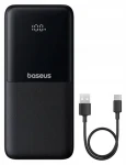 Baseus Lipow 10000 mAh čierna / Powerbanka / 22.5W (6932172679330)